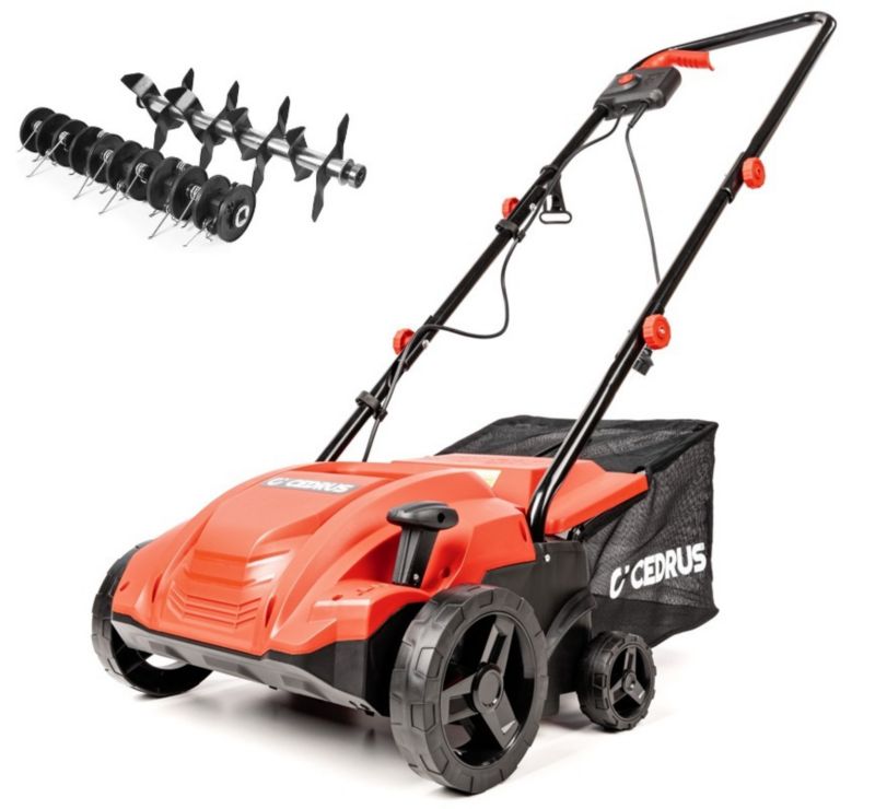 Wertykulator Do Trawy Areator Cedrus We32 Aerator 2w1 2 Wałki 1500W 32Cm 1szt.