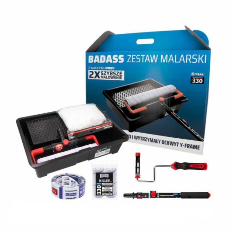 Zestaw malarski 330, Blue Dolphin, BADASS ZMB30