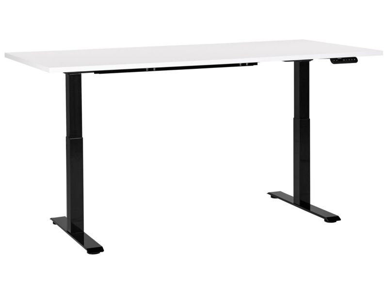 Biurko regulowane Elektryczny Biały Destines 180 x 80 cm 1 szt.