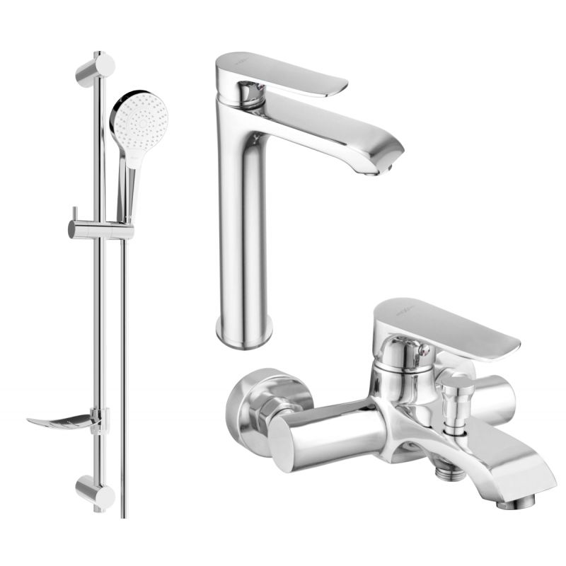 Zestaw wannowy Mexen Pecos chrom 72713DF05-00 1 szt.