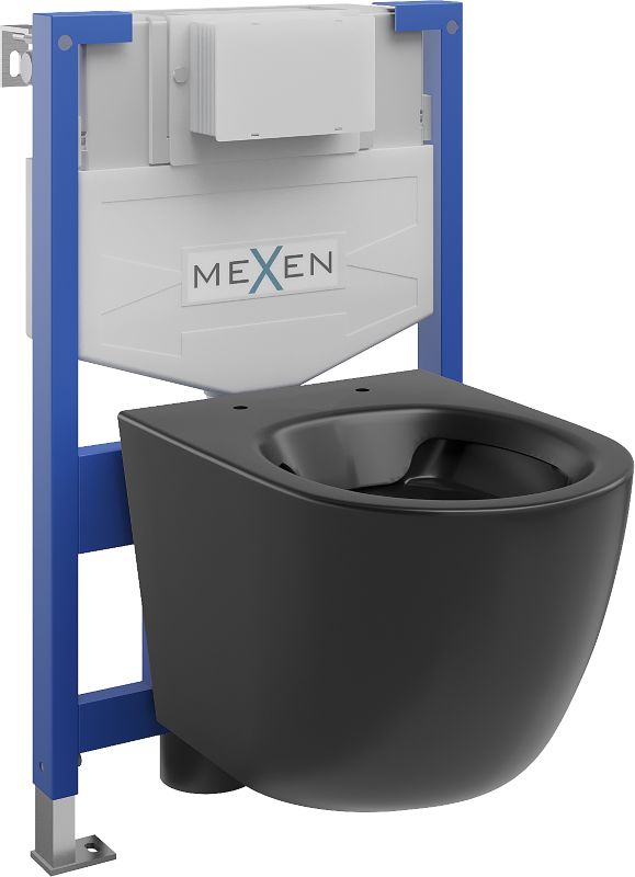 Zestaw podtynkowy WC Mexen Lena czarny mat 48x36x35.5 cm 1 szt.