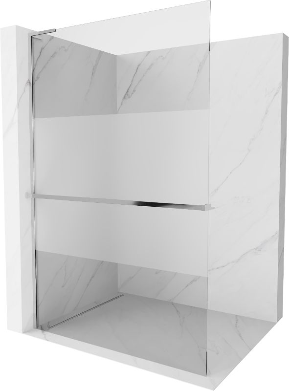 Ścianka prysznicowa Mexen Kioto+ L transparent/szron 110x200 cm 1 szt.