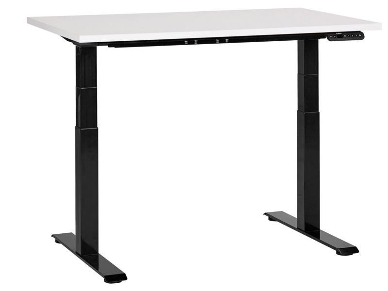 Biurko regulowane Elektryczny Biały Destines 120 x 72 cm 1 szt.