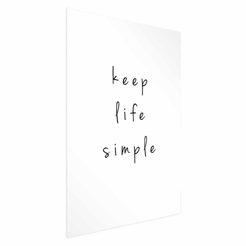 Plakat Artgeist Simple 40x60 cm bez ramy 1 szt