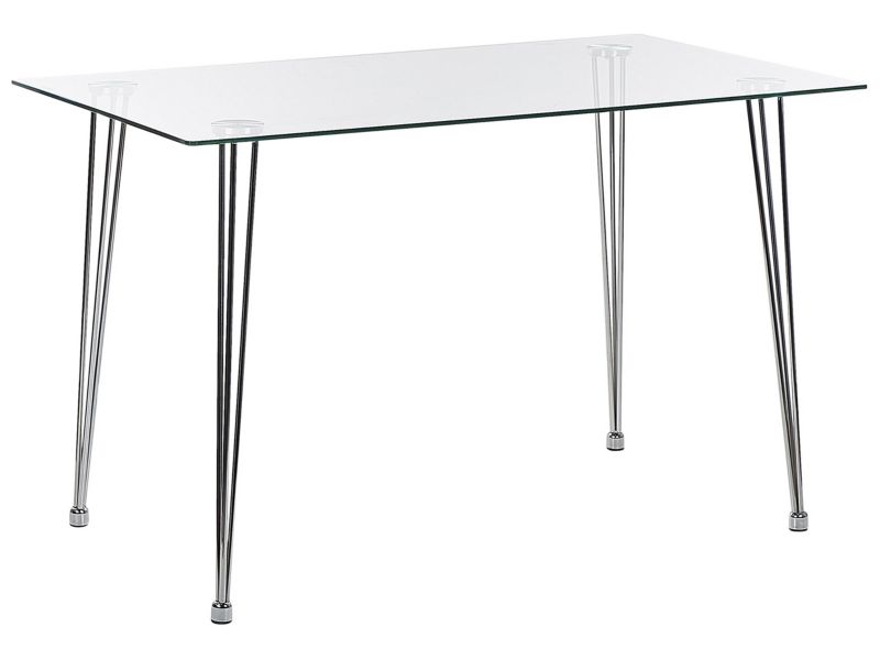 Stół do jadalni Winston 70 cm 120 cm Srebrny 1 szt.