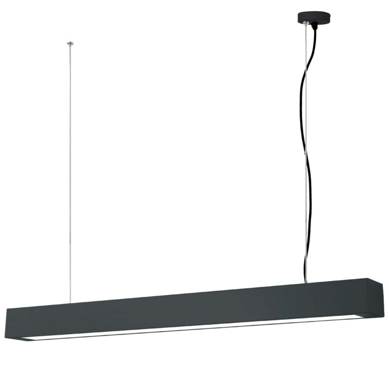 Lampa wisząca Light Prestige Ibros duża czarna IP20 LED CCT 1 szt.