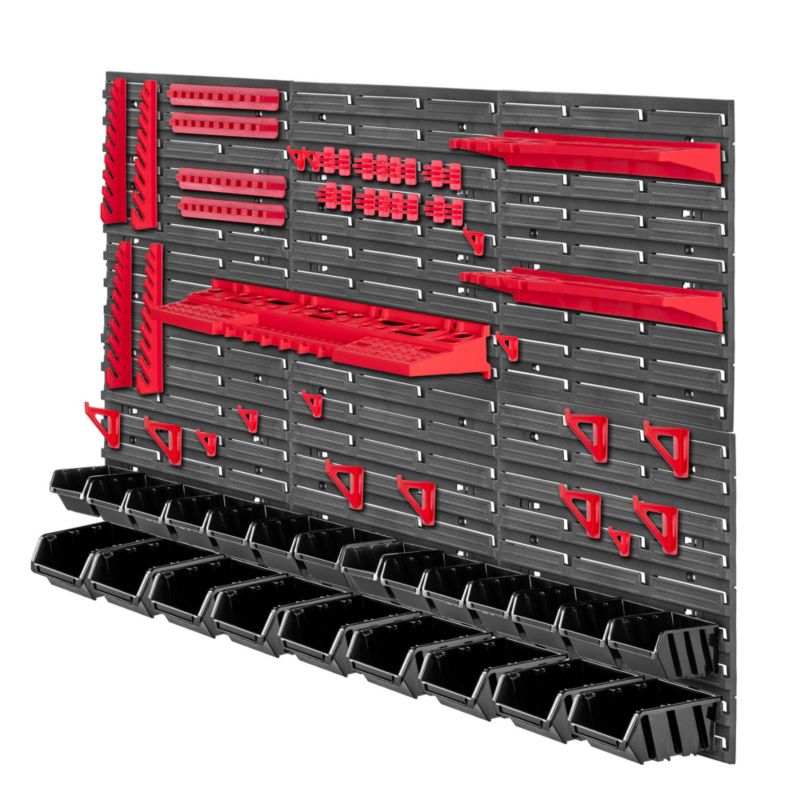 Tablica Narzędziowa KADAX Ścianka 117x78cm 66el Warsztat Garaż Kuwety 1szt.