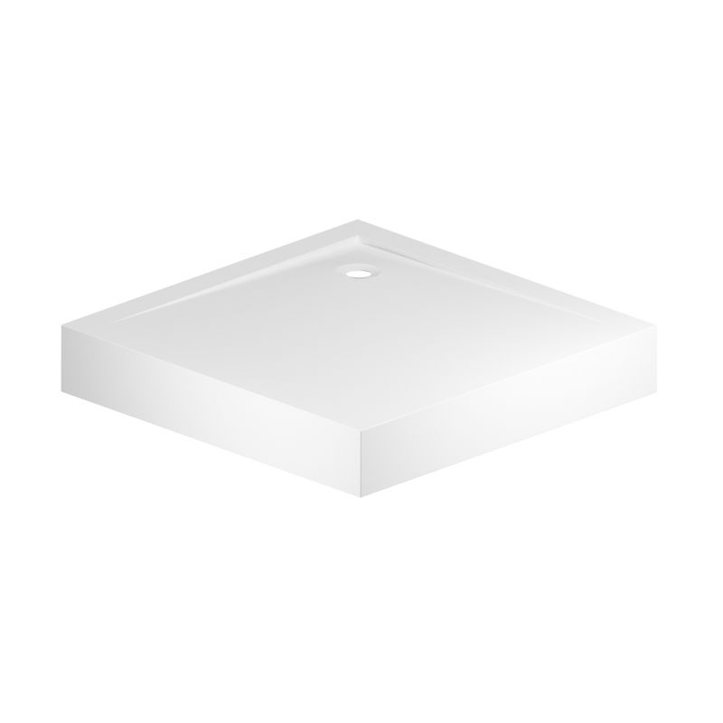 Brodzik prysznicowy CARO Durasan 90x90 biały kwadratowy akrylowy 1 szt.