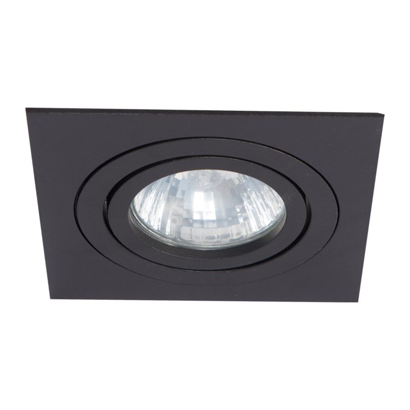 Oprawa podtynkowa Light Prestige Metis czarna 1 x GU10 1 szt.