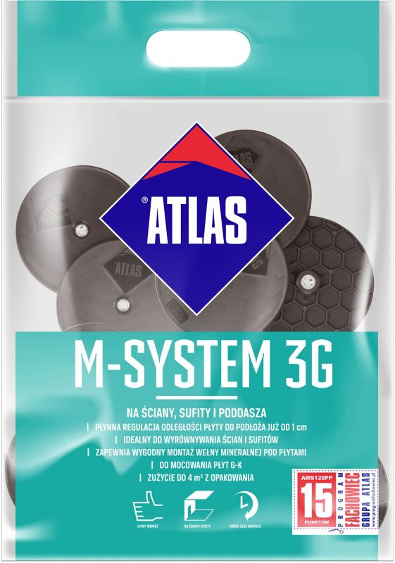 Łącznik do montażu płyt g-k Atlas M-System 3G L200