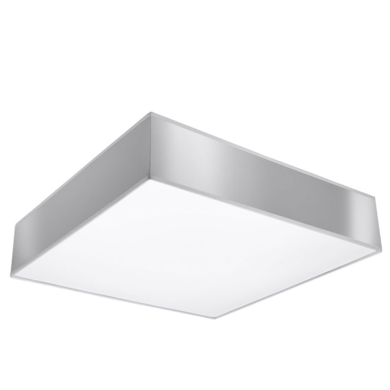 Plafon Sollux Lighting HORUS 45 szary 1 szt.