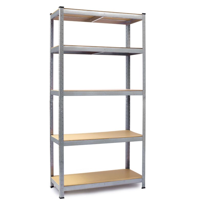 Regał magazynowy Humberg 180x90x30 cm metalowy 5 półek 175 kg 1 szt.