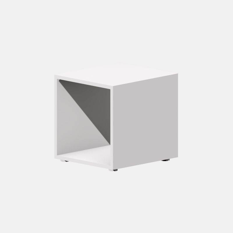 Półka BOX400 Clickform Murso by Cezar Biały RAL9003 Mat MDF 1 szt.
