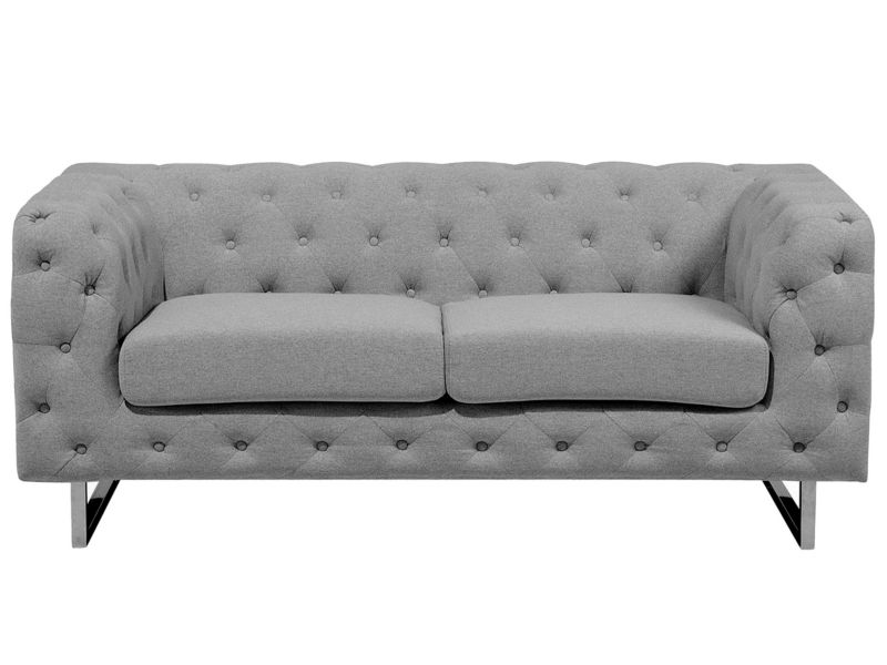 Sofa 2-osobowa szara Vissland 1 szt.