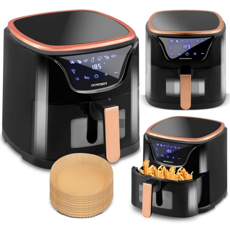 Frytkownica beztłuszczowa Berdsen frytownica 5l air fryer 1szt.