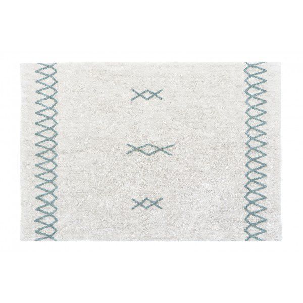 Dywan Lorena Canals ATLAS NATURAL VINTAGE BLUE L 170x240 niebieski 1 szt