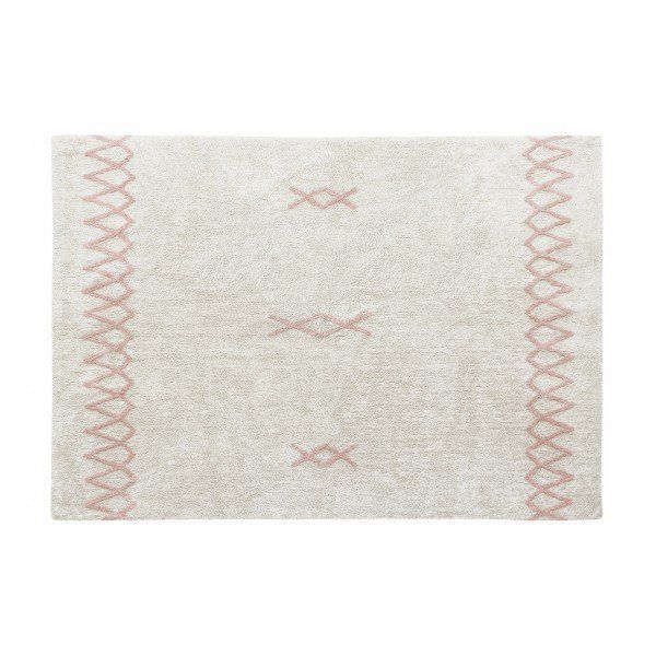 Dywan Lorena Canals ATLAS NATURAL VINTAGE NUDE L 170x240 różowy 1 szt
