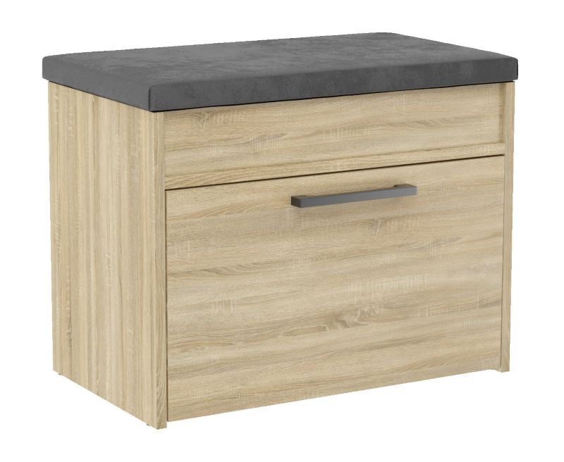 Szafka Na Buty Topeshop Na Obuwie Parma Mini Dąb Sonoma 35x60x49 cm 1 szt.