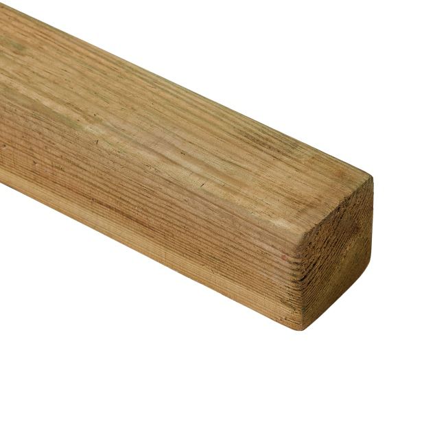 Kantówka drewniana Blooma 4,5 x 4,5 x 80 cm zielona