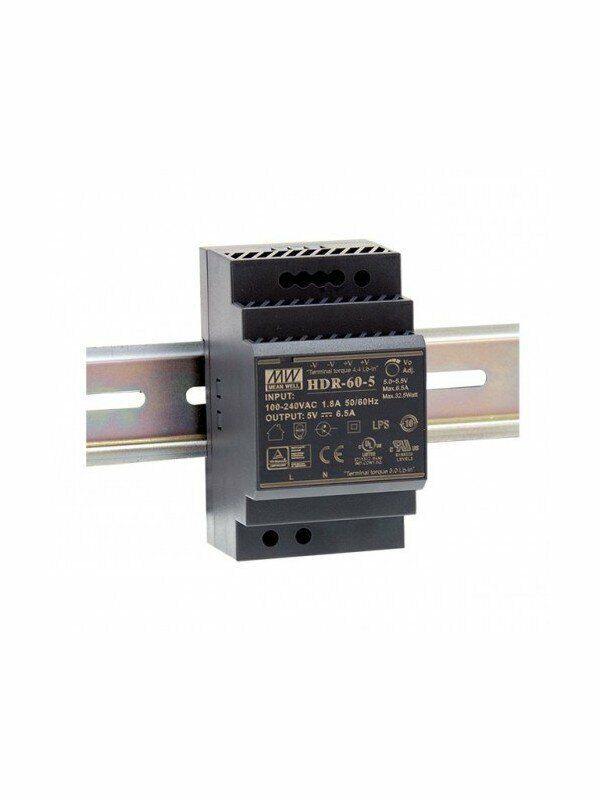Zasilacz na szynę DIN MEAN WELL 150W 12V 11,3A HDR-150-12 1 szt.
