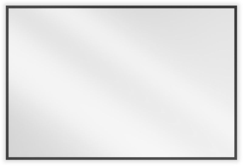 Lustro łazienkowe prostokątne Mexen Loft czarne 90x60 cm 1 szt.