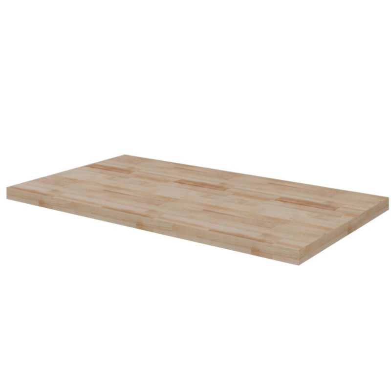 Blat łazienkowy GoodHome Hartland 80,5 cm lity dąb