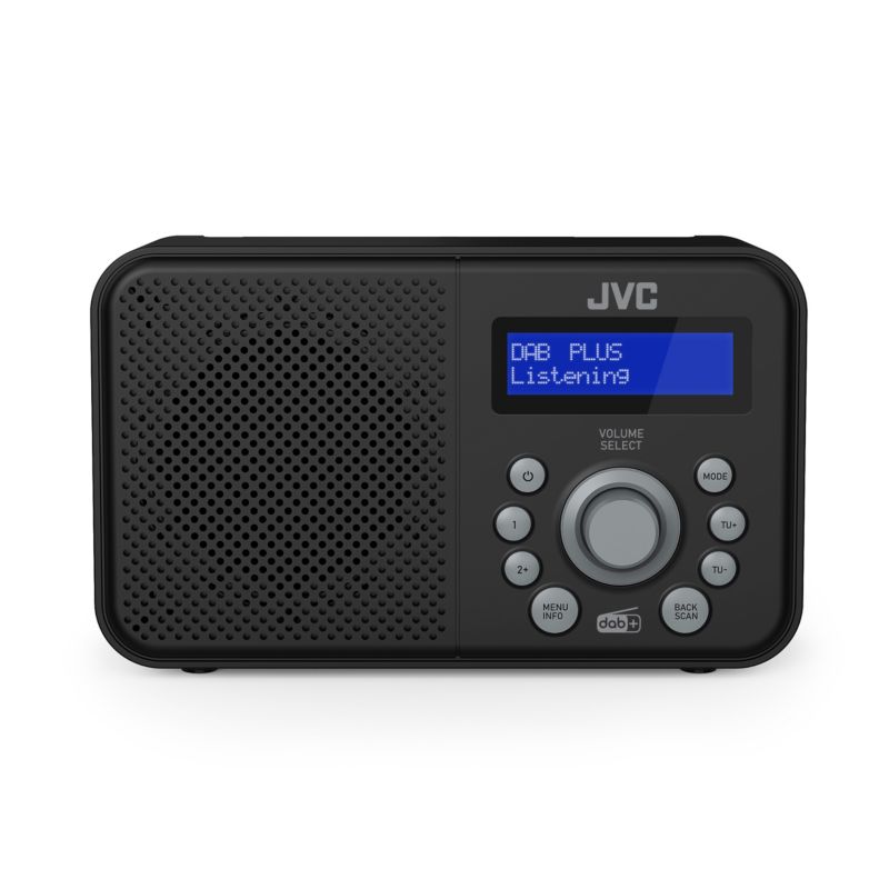 Radio JVC DAB+ RA-E313B DAB Czarne 1szt.