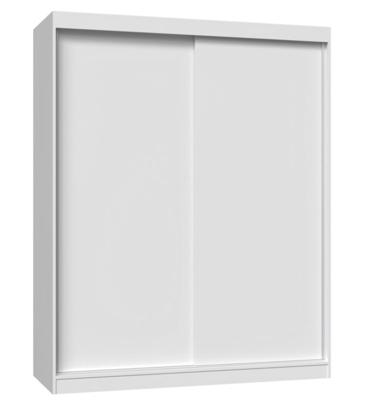 Szafa Przesuwna Topeshop IGA 160 cm Drzwi Przesuwne Biel 61x160x200 cm 1 szt.