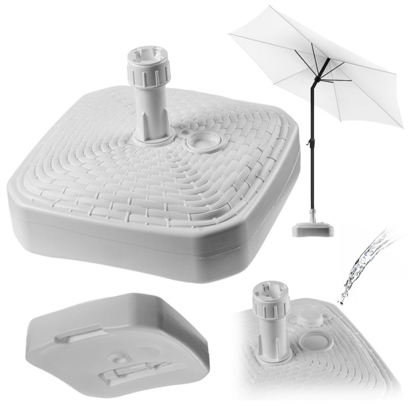Podstawa Parasola KADAX Stojak Pod Parasol Ogrodowy Kwadratowy 39cm Obciążnik 1szt.