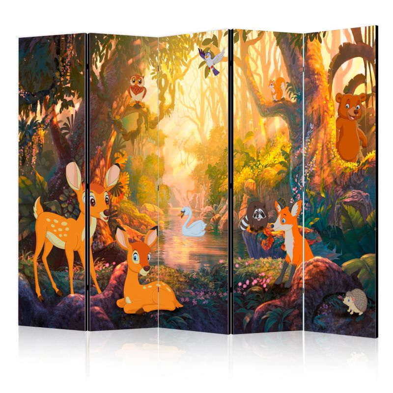 Parawan dwustronny Artgeist Dla dzieci 225x172 cm Dla dzieci 1 szt
