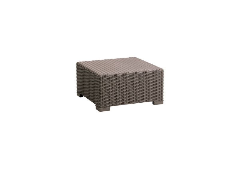 Stolik ogrodowy Keter California 68x68x35cm Cappuccino 1 szt.