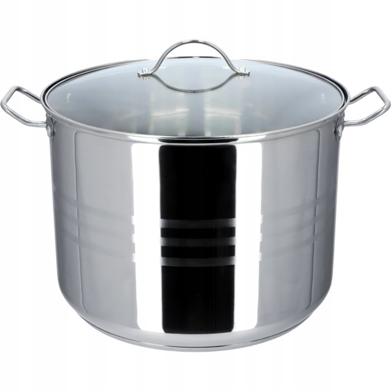 Garnek KADAX Gar Stalowy Z Pokrywką indukcja 34cm 21 L 1szt.