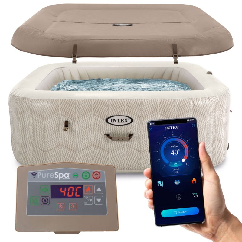 Spa dmuchane Intex 6os. hydromasaż 28472 aplikacja 1szt.