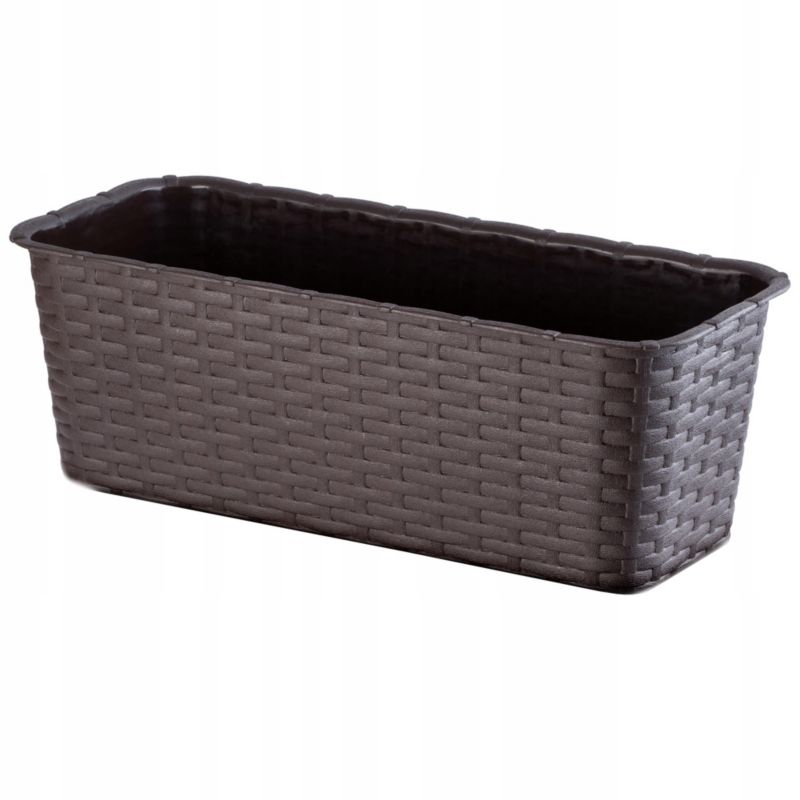 Doniczka KADAX Skrzynka Balkonowa 40cm Rattan 1szt.