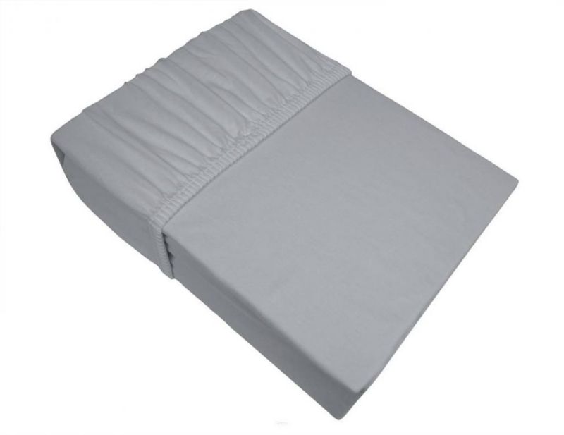 Prześcieradło Greno z gumką Jersey Bielbaw 100x200 szare 160 g/m2 Premium 1 szt