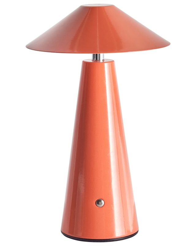 Bezprzewodowa lampa stołowa LED Apayao Ze ściemniaczem Metal Czerwony 1szt.