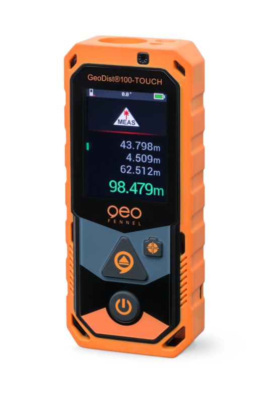 Dalmierz laserowy GeoDist 100-Touch geo-Fennel z kamerą i Bluetooth 1 szt.