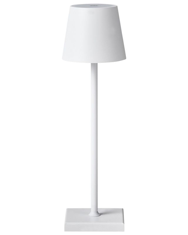 Bezprzewodowa lampa stołowa LED Baceiro Ze ściemniaczem Metal Biały 1 szt.