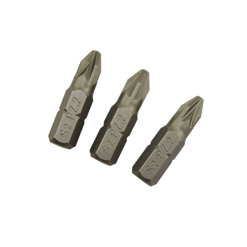 Zestaw bitów Universal fit 25 mm PZ2 3 szt.