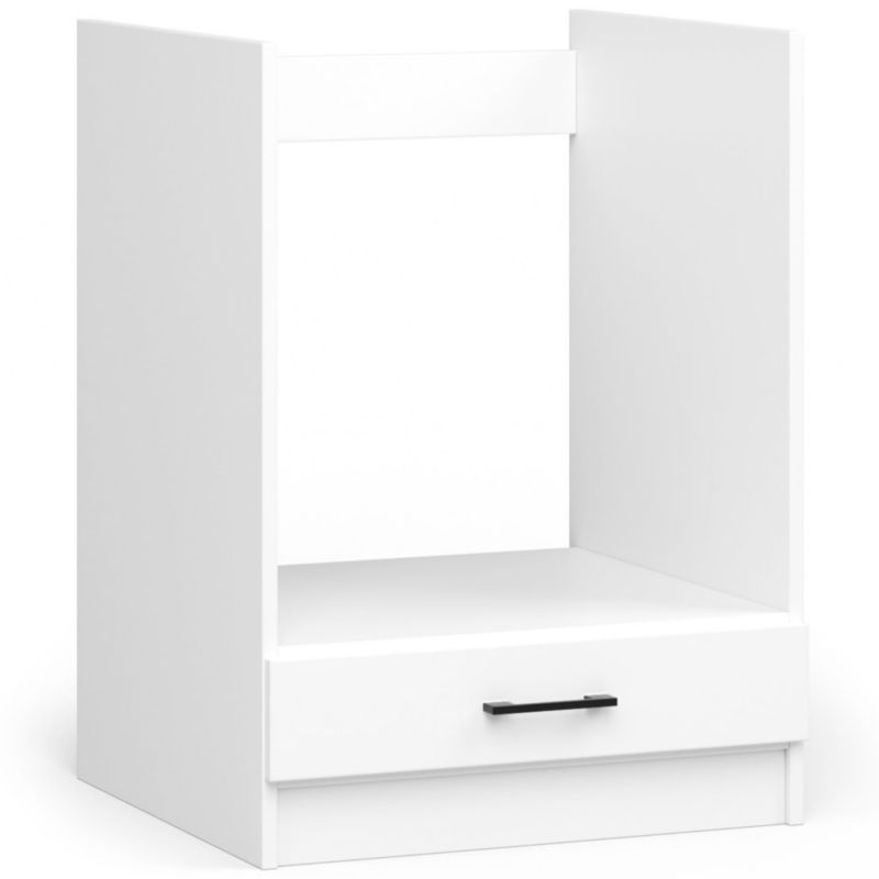Szafka kuchenna pod Akord piekarnik S60 system Oliwia Biała 60 cm 1 drzwi kolor Biały mat 1 półka 60x55x82 cm 1 szt.