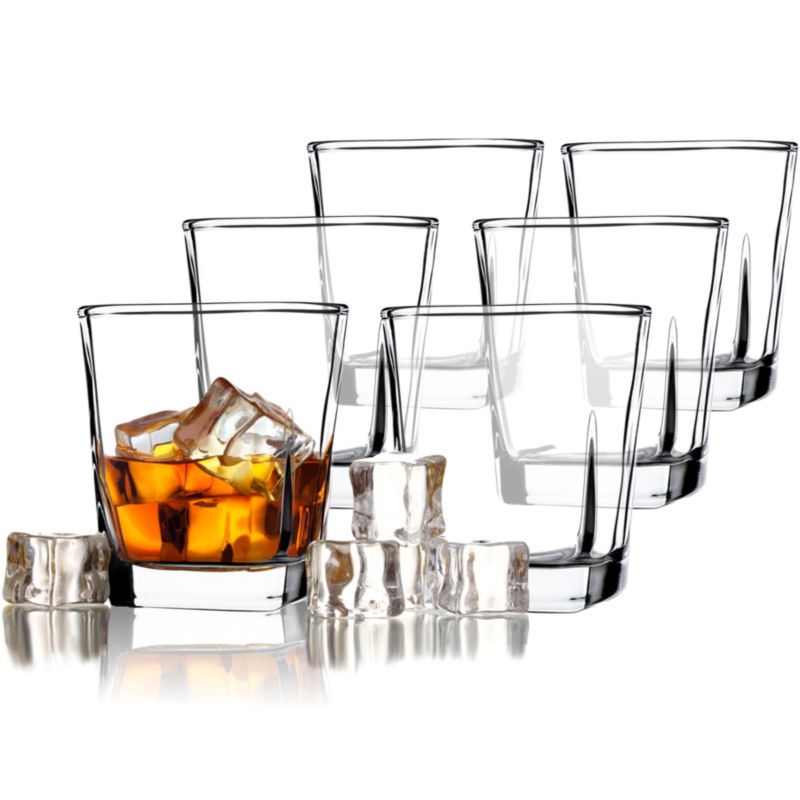 Szklanki KADAX Zestaw Do Napojów Wody Drinków 250ml 6 szt.