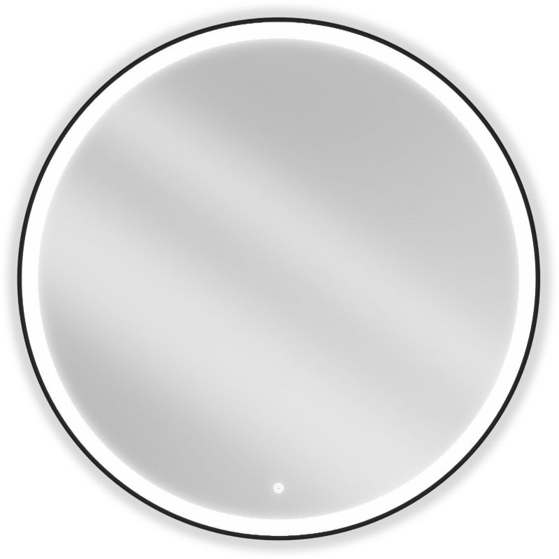 Lustro łazienkowe podświetlane Mexen Esso czarne 100 cm 1 szt.