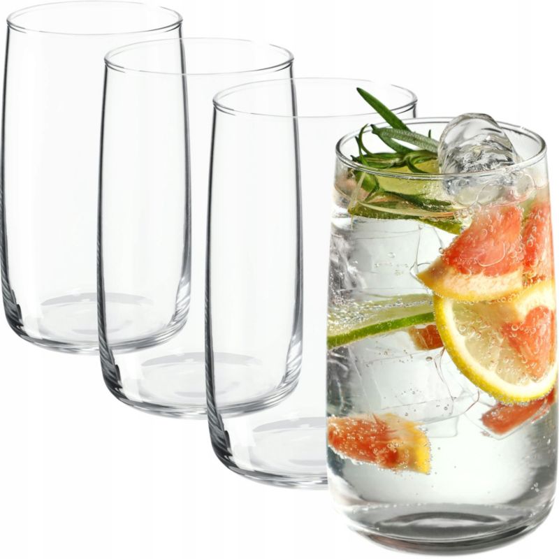 Szklanki KADAX Zestaw 4 szklanek Do Napojów Drinków 480ml 4 szt.