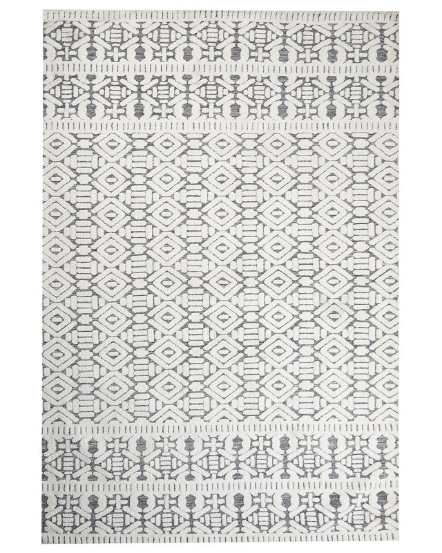 Dywan 200 x 300 cm biało-szary Sibi 1 szt.