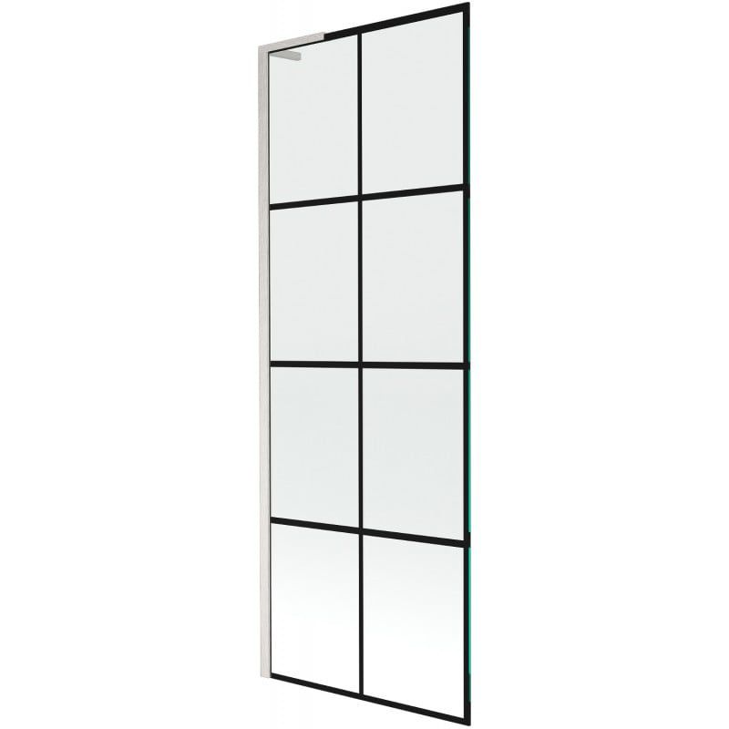 Parawan nawannowy 1-skrzydłowy Mexen Next L czarny wzór 70x150 cm 1 szt.