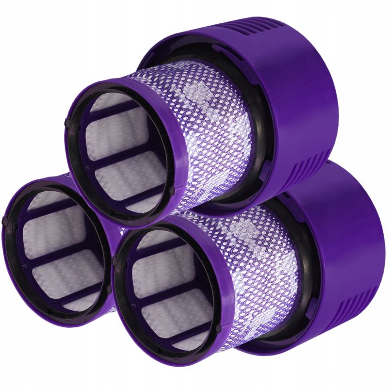 Filtry do odkurzacza, Sillar, zmywalny, zamiennik do Dyson V10 SV12 Absolute Cyclone, 3szt