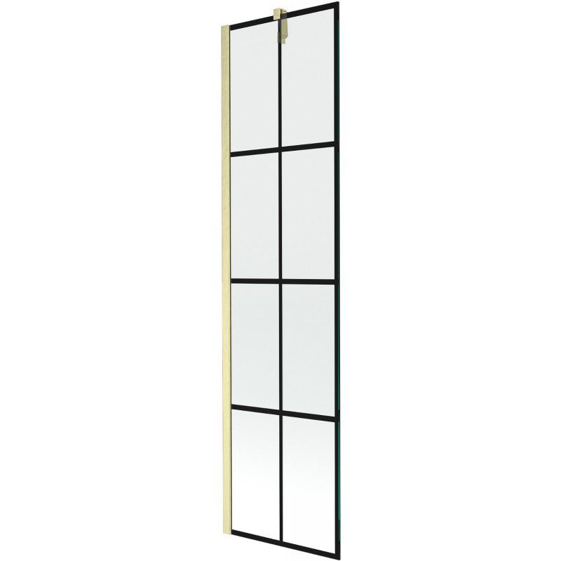 Parawan nawannowy Mexen Next czarny wzór/złoty 50x150 cm 1 szt.