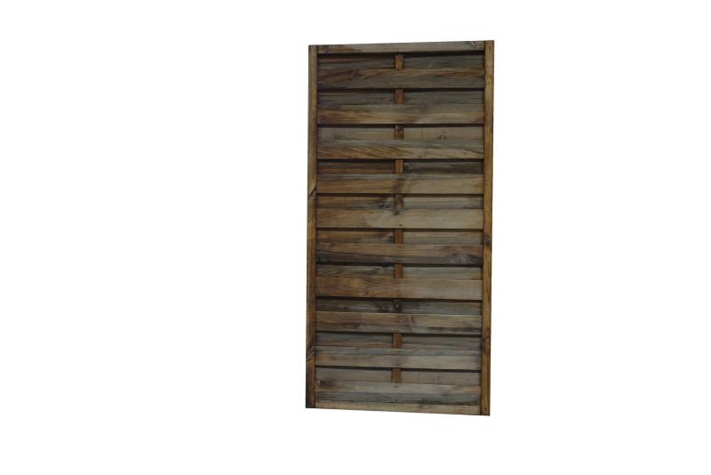 Płot lamelowy prosty Roma 90x180 cm 1szt.