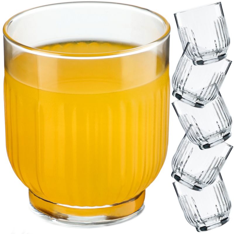 Szklanki KADAX Do Drinków Napojów 330ml Zestaw 6 szt.