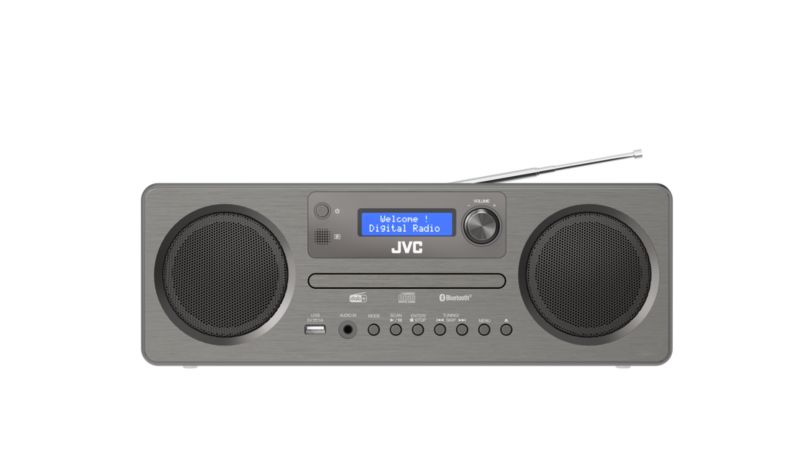 Radio JVC All In One RD-E861B-DAB Szary 1szt.